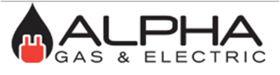alpha gas electric logo
