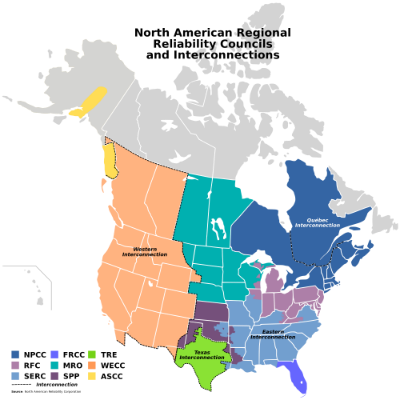 north american transmission interconnections