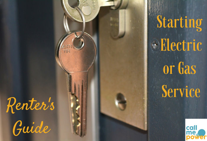 renters guide to starting electricity or gas service