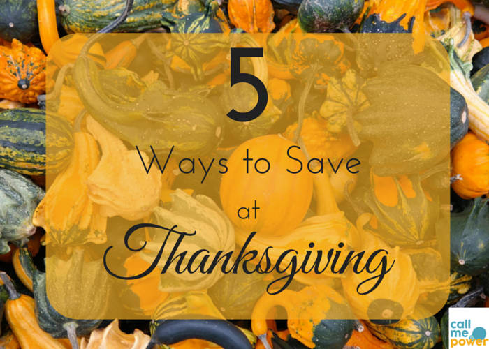 5 ways to save at thanksgiving